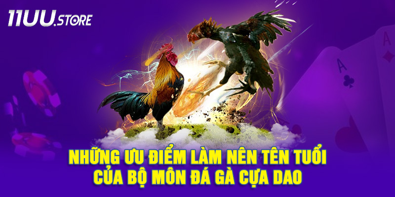 Lợi Thế Nổi Bật Giúp Đá Gà Cựa Dao Trở Thành Môn Cá Cược Hấp Dẫn
